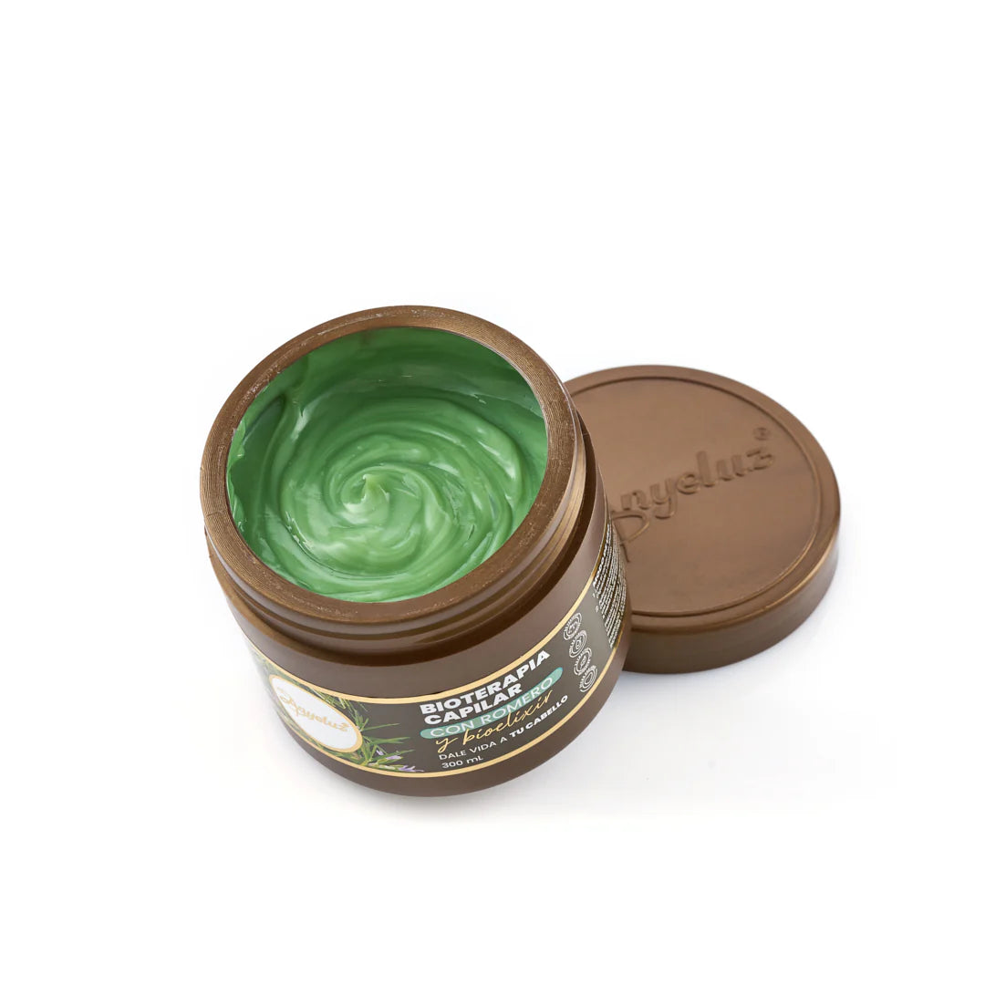 BIOTERAPIA CAPILAR CON ROMERO Y BIOELIXIR ANYELUZ