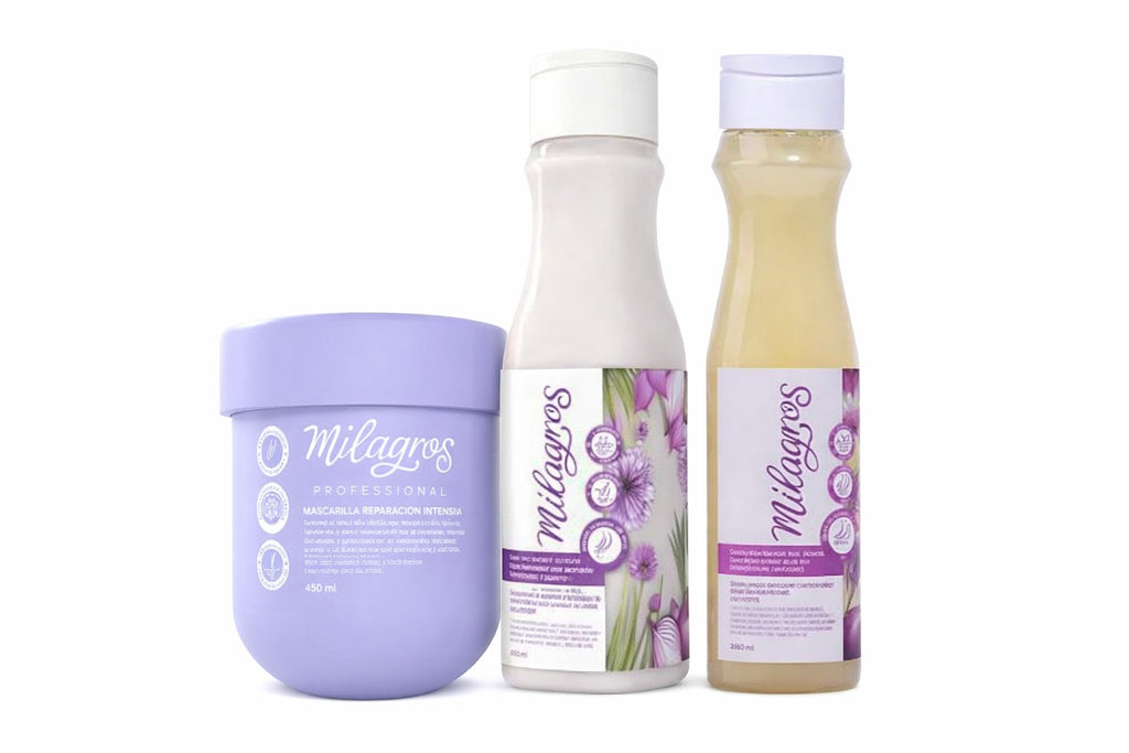 Kit Shampoo Milagros Crecimiento y Antifrizz
