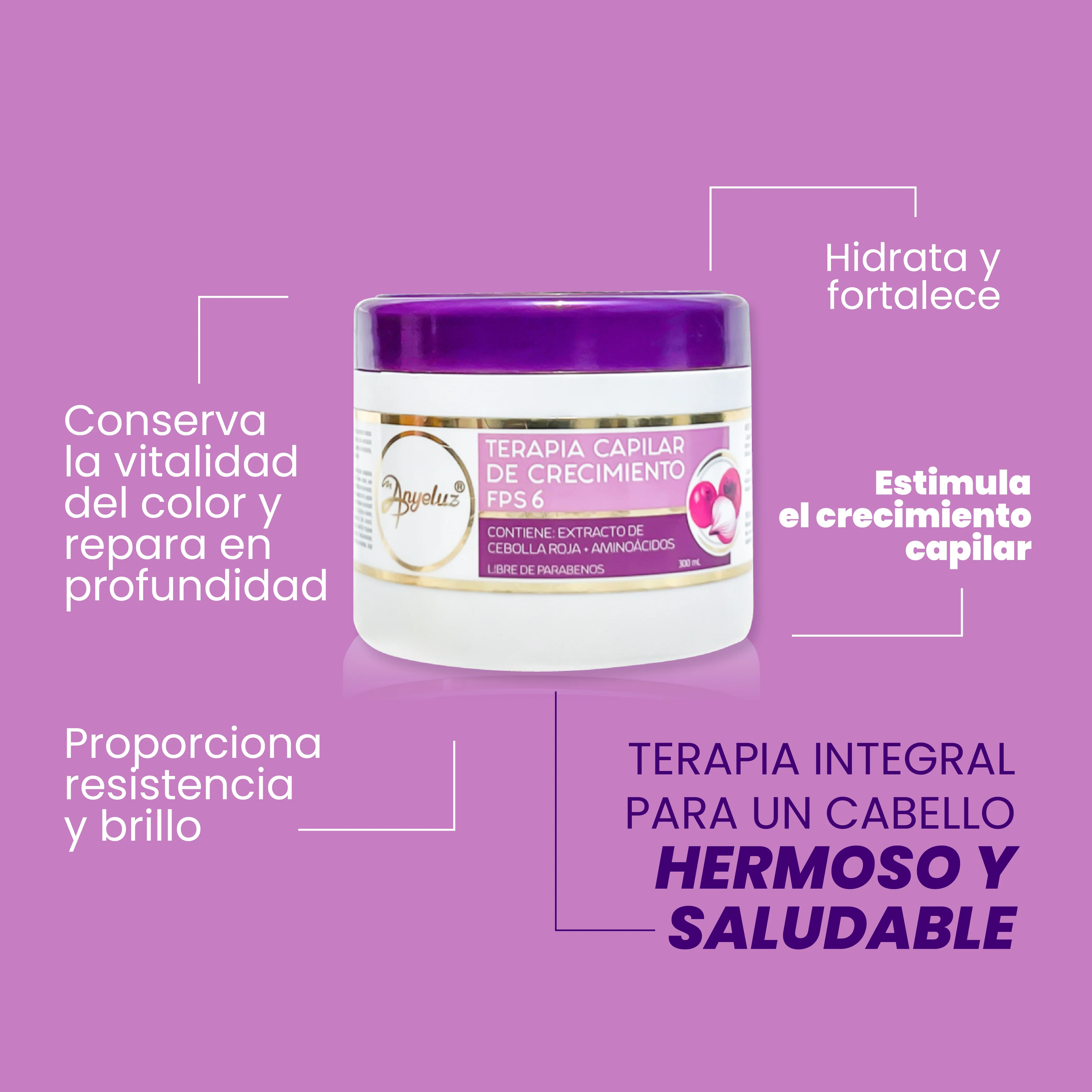 Kit Cuidado Capilar Cebolla Anyeluz